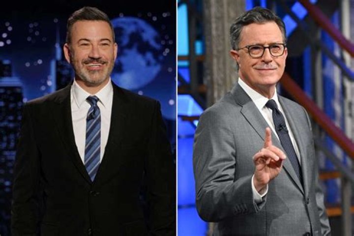 Late Night Showdown: The Dynamic Duo of Jimmy Kimmel and Stephen Colbert